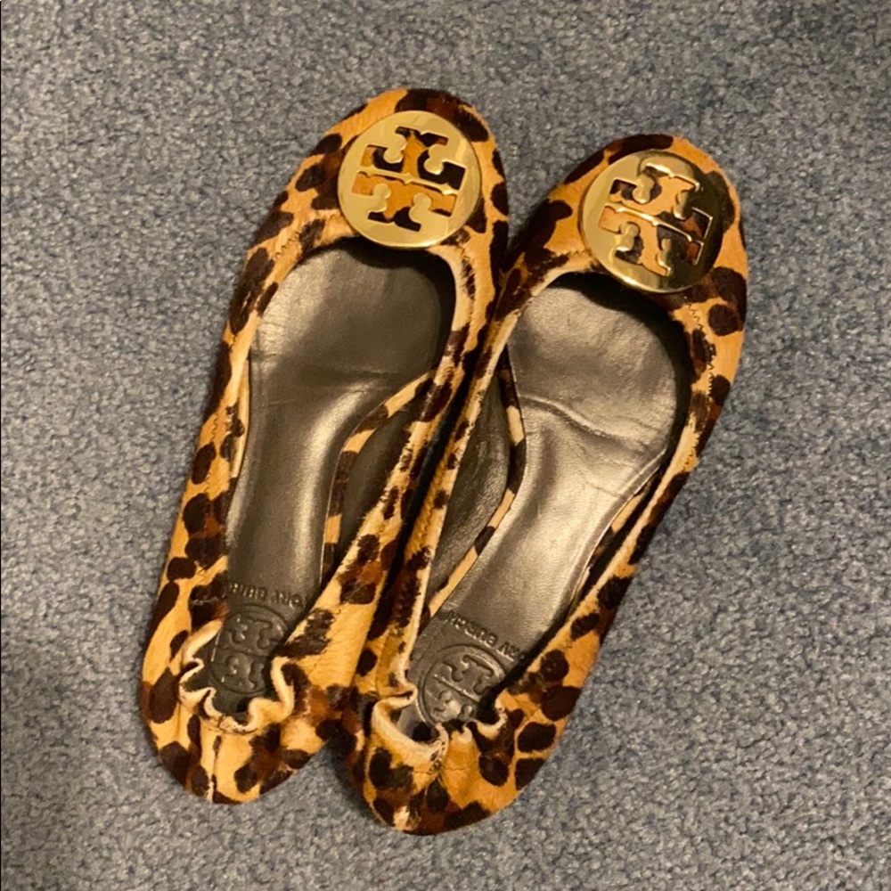 Cheetah print Tory Burch flats